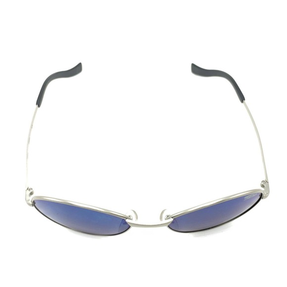 CEBE MC1500 0261 0831 Silver Metal Oval Wrap Sunglasses Designer Men Women - Picture 3 of 12